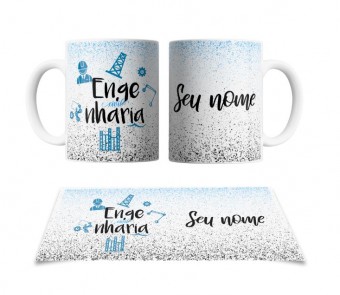 Caneca Personalizada - Coleção - Profissões - Engenharia Civil