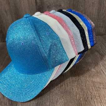 Boné Holográfico com Glitter Estilo e Brilho para Seu Look