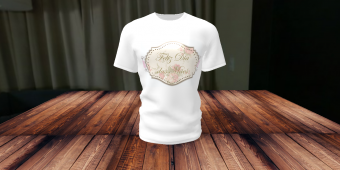 Dia das mães camiseta personalizada presente mae Modelo 3