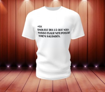 Camiseta Personalizada Frases Modelo 5