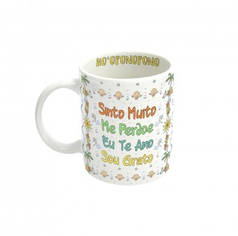 Caneca 300ml - Ho'oponopono - Mandala