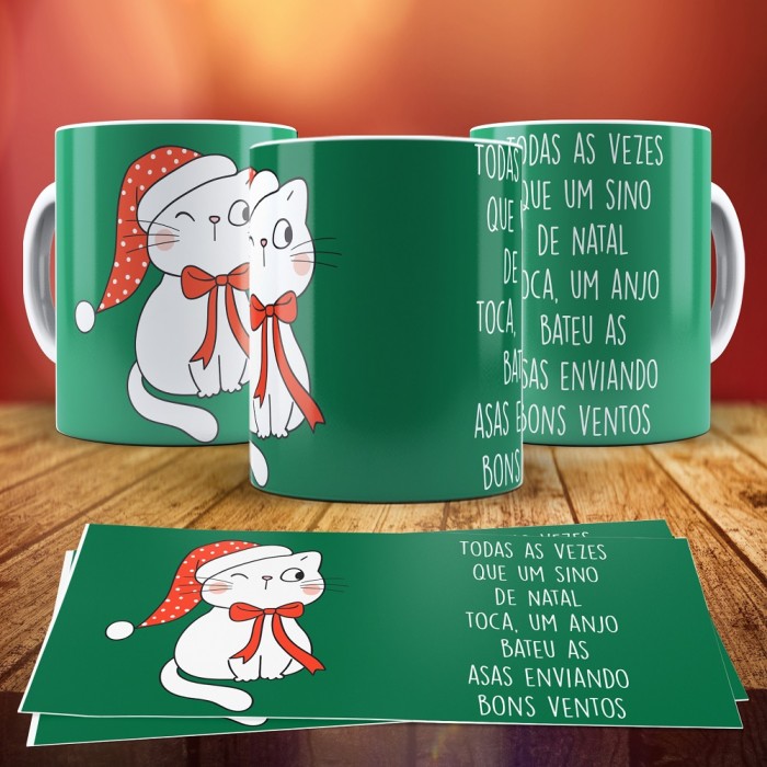 Caneca Natal Color Frases