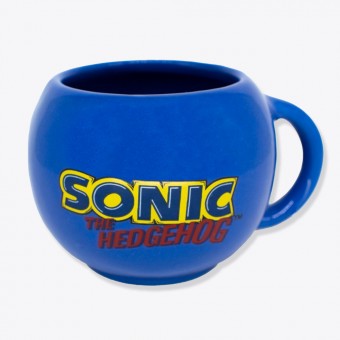 Caneca Formato 3d Sonic The Hedgehog Clássico Game Sega