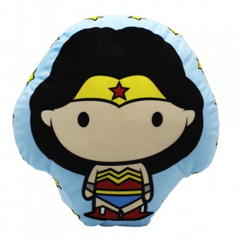 Almofada Aveludada 3d Mulher Maravilha - Oficial Dc Comics