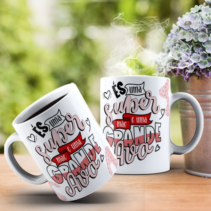Caneca - Coleção Avós Lettering