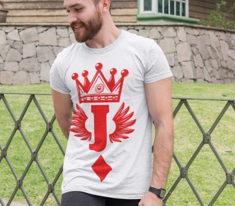 Camiseta Valete Naipe Baralho Truco Poker Ouro
