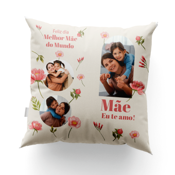 Almofada 40x40 Personalizada - Dia das mães