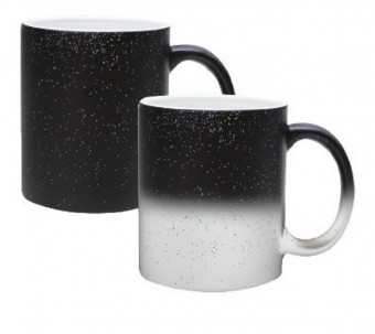 Caneca Magica Com Glitter Personalizado