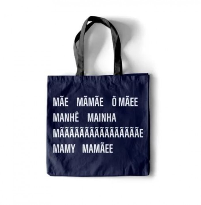 Ecobag personalizada mãe mammy manhe 