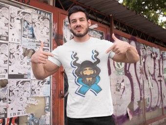 Camiseta Novembro Azul Malha Fria