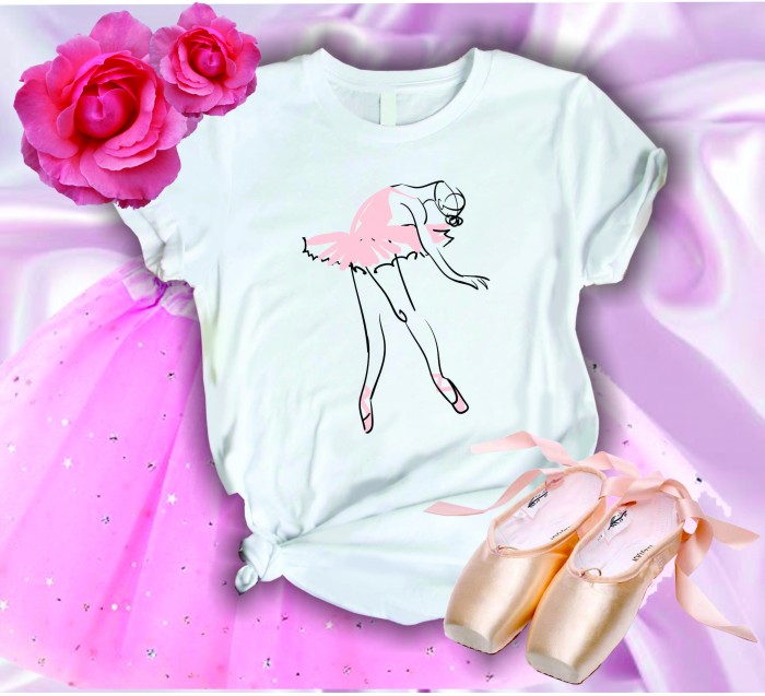 Camiseta de Dança Ballet