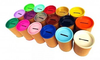 Cofre De Papelão Cofrinho 10x6 Personalizado como desejar 