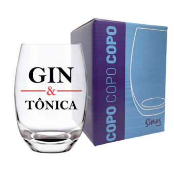 Copo de Vidro Amber 440ml - Perfeito para Seu Gin Tônica! 