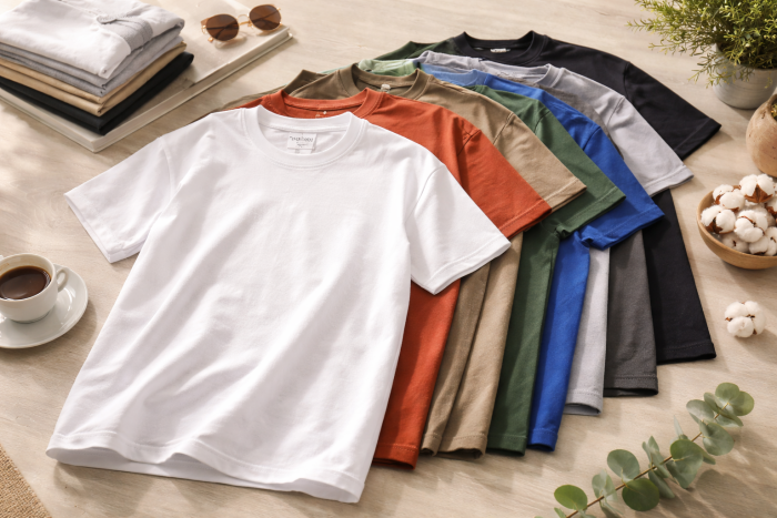 CAMISETA LISA 100% ALGODÃO PARA REVENDEDORES E APAIXONADOS PELO BÁSICO