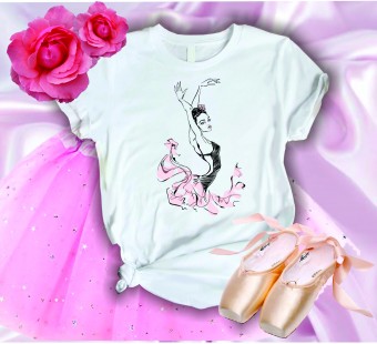 Camiseta Balé Bailarina