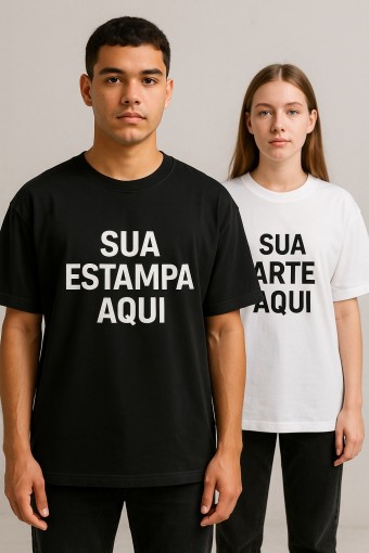 Camiseta Oversized Personalizada