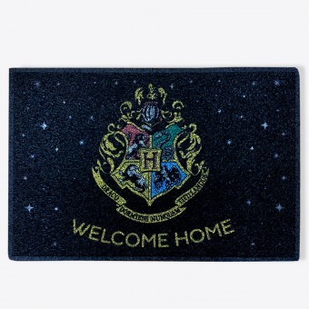 Tapete Capacho Harry Potter Hogwarts Welcome Oficial Warner