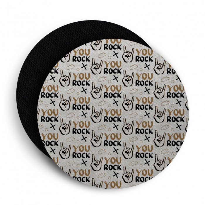 Descanso para Panela Personalizado - Rock