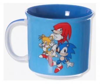 Caneca Tom 350ml Sonic Tails Knuckles
