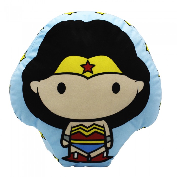 Almofada Aveludada 3d Mulher Maravilha - Oficial Dc Comics