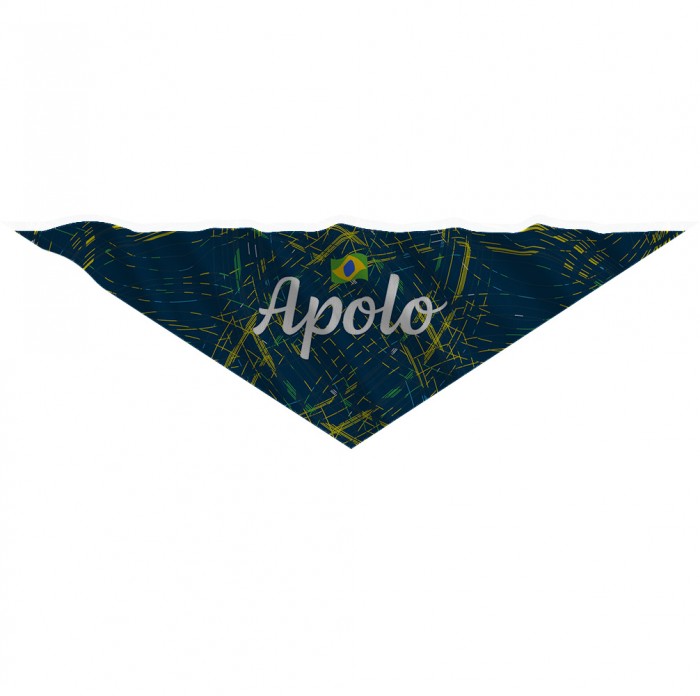 Bandana Pet Personalizada Brasil Graficos