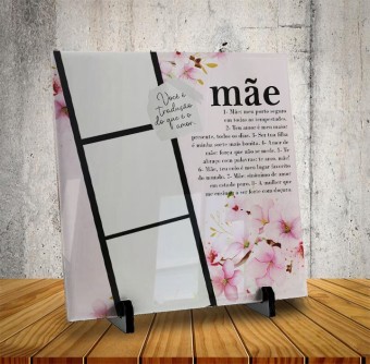 Azulejo - Coleção Família + Foto