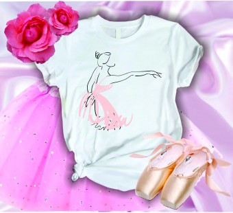 Camiseta de Dança Ballet