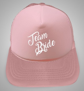 Boné Team Bride Personalizado Trucker de Tela