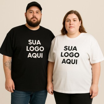 Camiseta Oversized Plus Size Personalizada Estilo e Conforto em Todos os Tamanhos