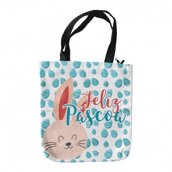 Ecobag Personalizada Páscoa - Feliz Páscoa