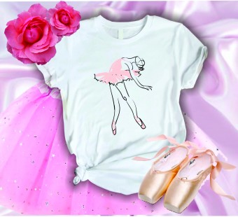 Camiseta de Dança Ballet