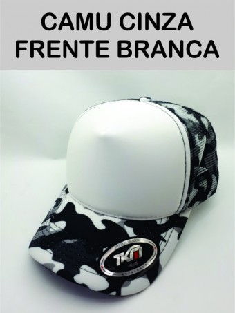 Boné Trucker Camuflados Tkm - Liso sem Personalização