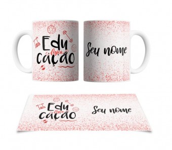 Caneca Personalizada - Coleção - Profissões - Educação Física