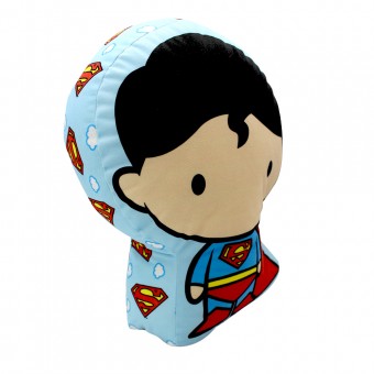 Almofada 3d Superman Aveludada Antialérgica Oficial Dc
