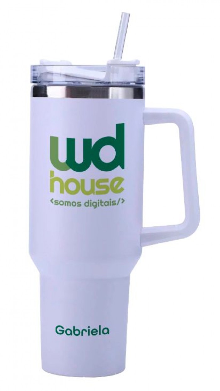 Copo Quencher com Canudo - Copo Térmico Kit 30 unidades - Revenda