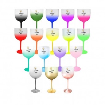Kit 16 Taça Gin Degradê 580ml para Festas, Eventos, Drinks, Aniversários - Personalizadas