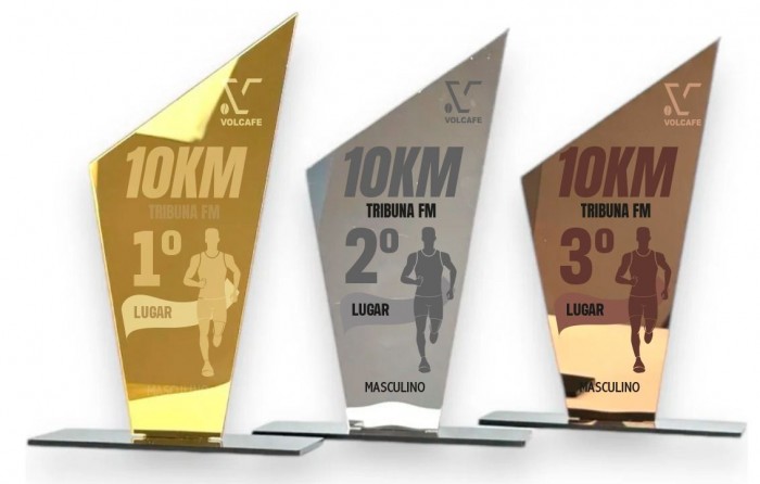 Troféu kit 3 unidades 