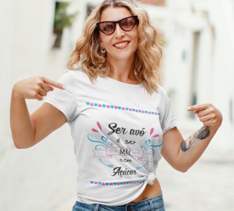 Camiseta Personalizada Dia das Mães