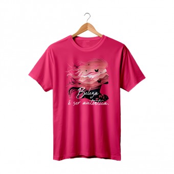  Camiseta - Beleza é ser Autêntica
