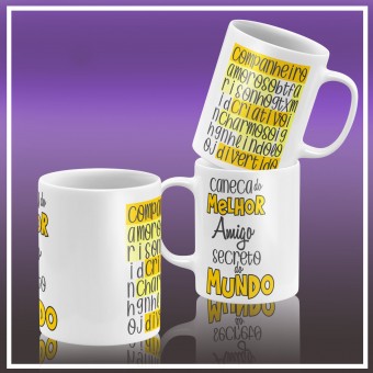 Caneca Melhor Amigo Secreto