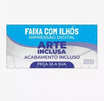 Destaque Seu Evento com Estilo: Faixa Personalizada em Lona 280g de Alta Qualidade!