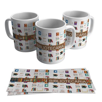 Caneca Personalizada Bibliotecária