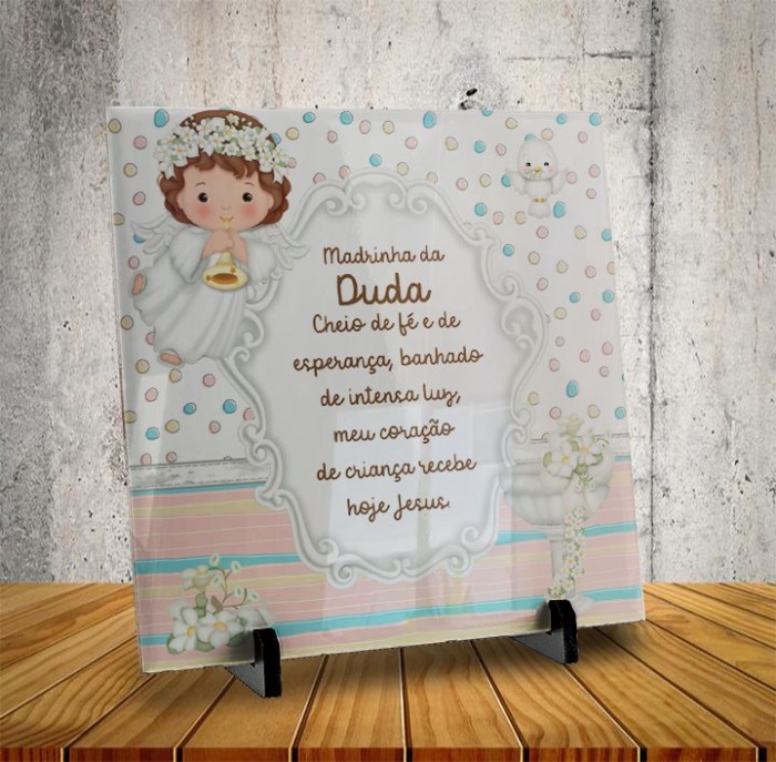 Azulejo - Coleção Batizado Feminino