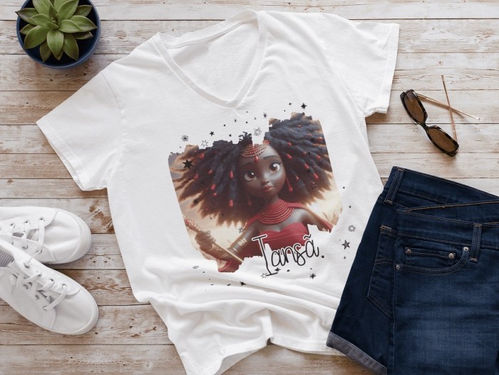 Camiseta Iansã Coleção Orixás - Temos camisetas de Todas as Cores