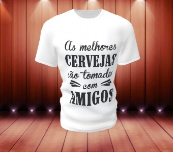 Camiseta Cachaça Frase Engraçada Modelo 3