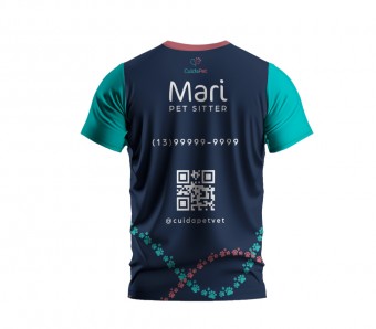 Camiseta Sublimação Total DryFit - Uniforme Personalizado Plus Size