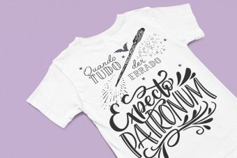 Camiseta Quando Tudo Der Errado Expecto Patronum
