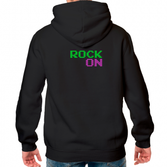 Moletom Canguru Personalizado - Rock On