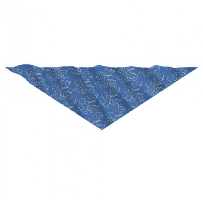 Bandana Pet Personalizada Nuvens