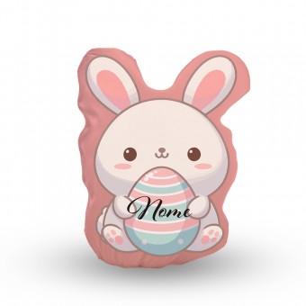 Almofada Azul Coelhinho Personalizada - Com nome